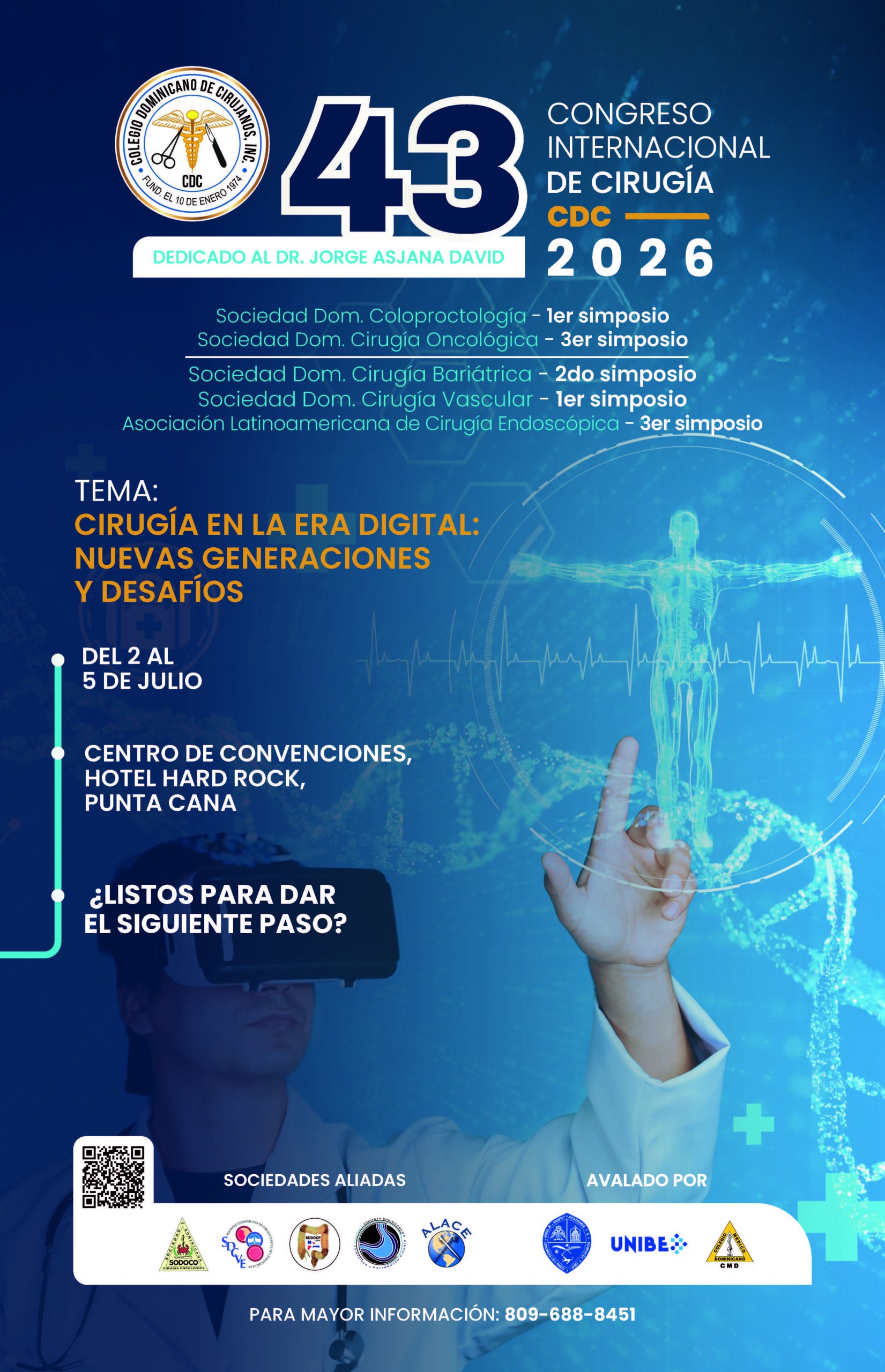 43 Congreso Internacional de Cirugia CDC 2026 - Colegio Dominicano de ...
