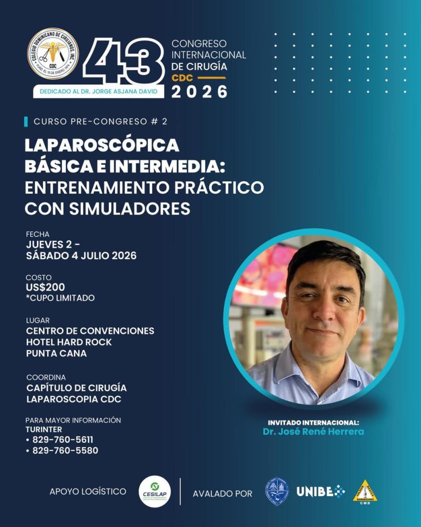 43 Congreso Internacional de Cirugia CDC 2026 - Colegio Dominicano de ...